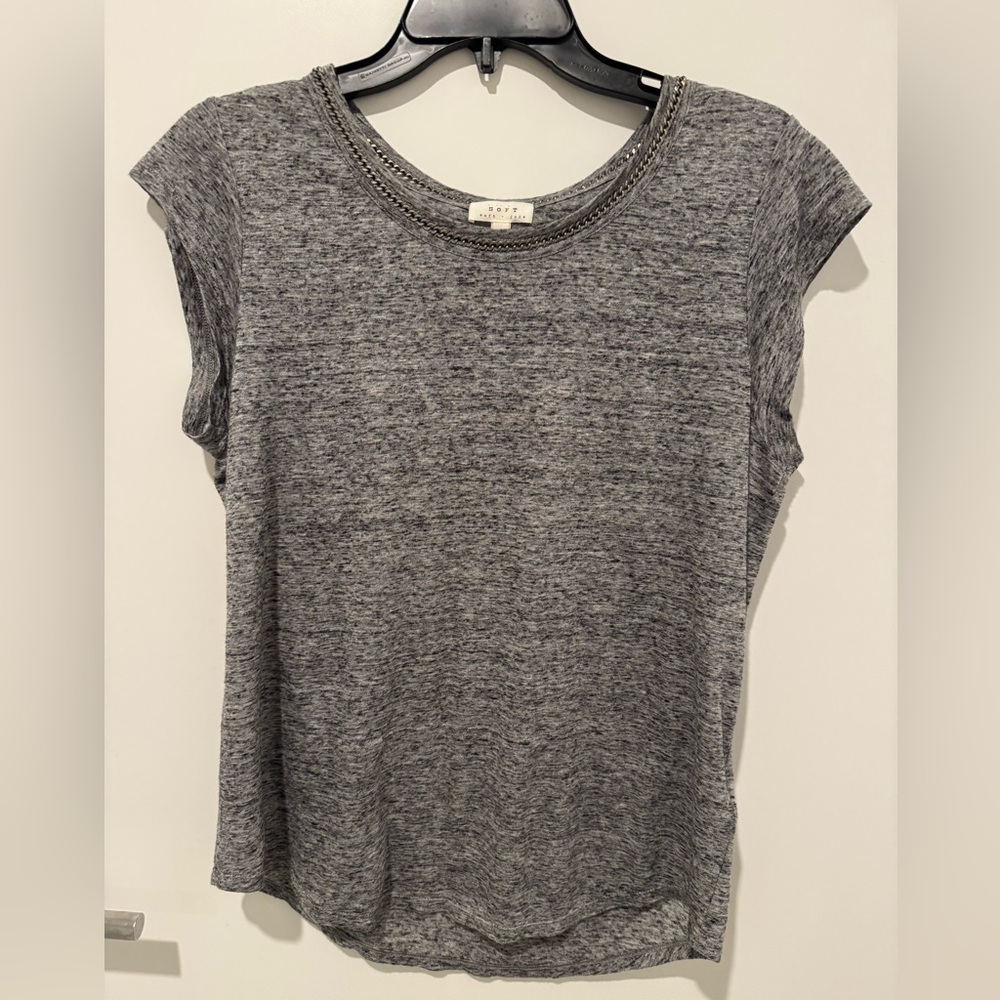 Joie Soft metal chain t-shirt M